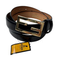 Fendi FF Logo Buckle Leather Belt 100/115