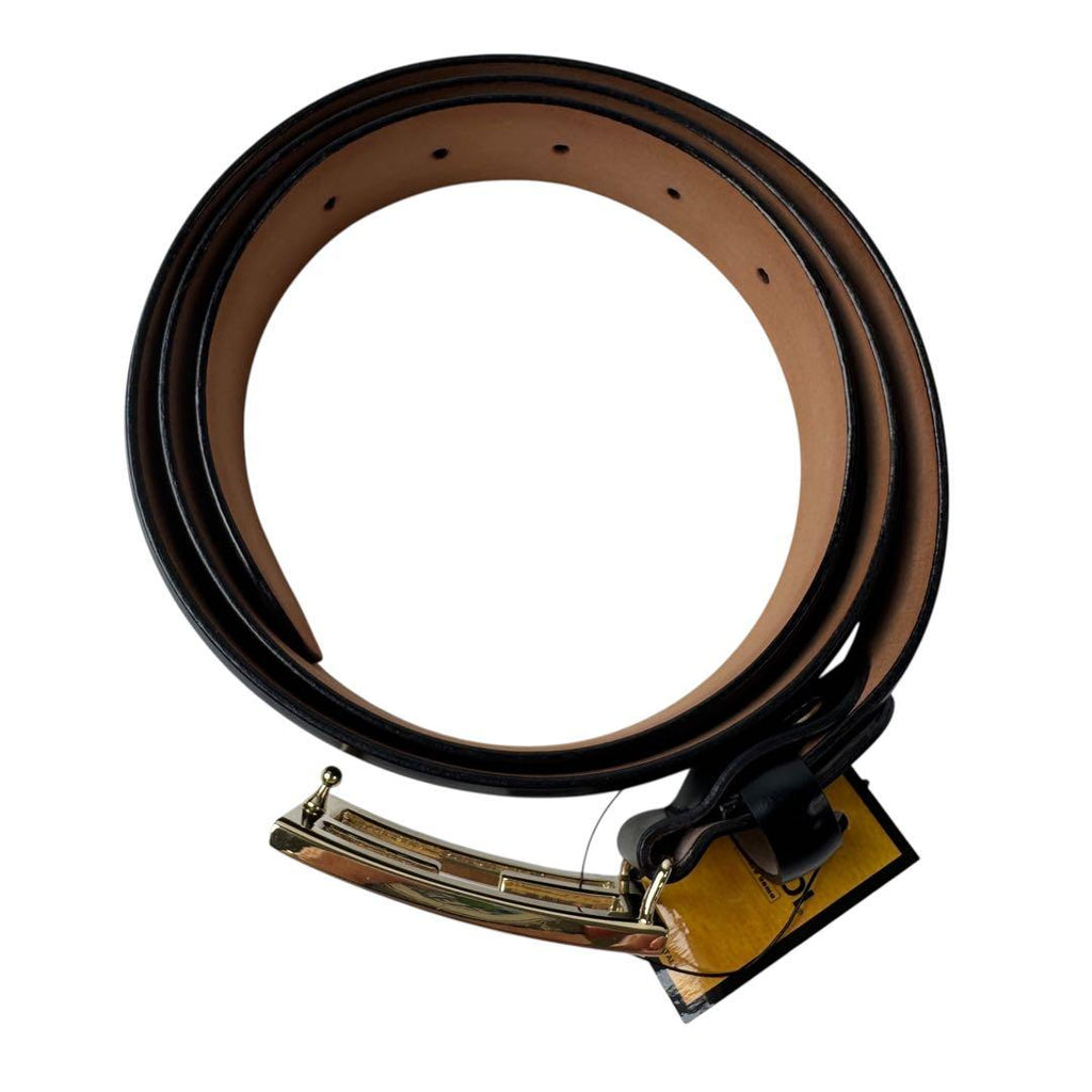 Fendi FF Logo Buckle Leather Belt 100/115 — view 6
