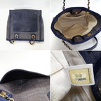 Chanel Handbag Navy — view 4