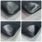 Gucci GG Sherry Line Shoulder Bag Jackie Leather Black — view 9