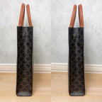 Celine Small Vertical Cover Triomphe Handbag — view 3