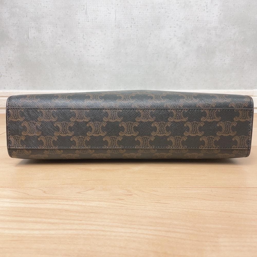 Celine Small Vertical Cover Triomphe Handbag — view 4