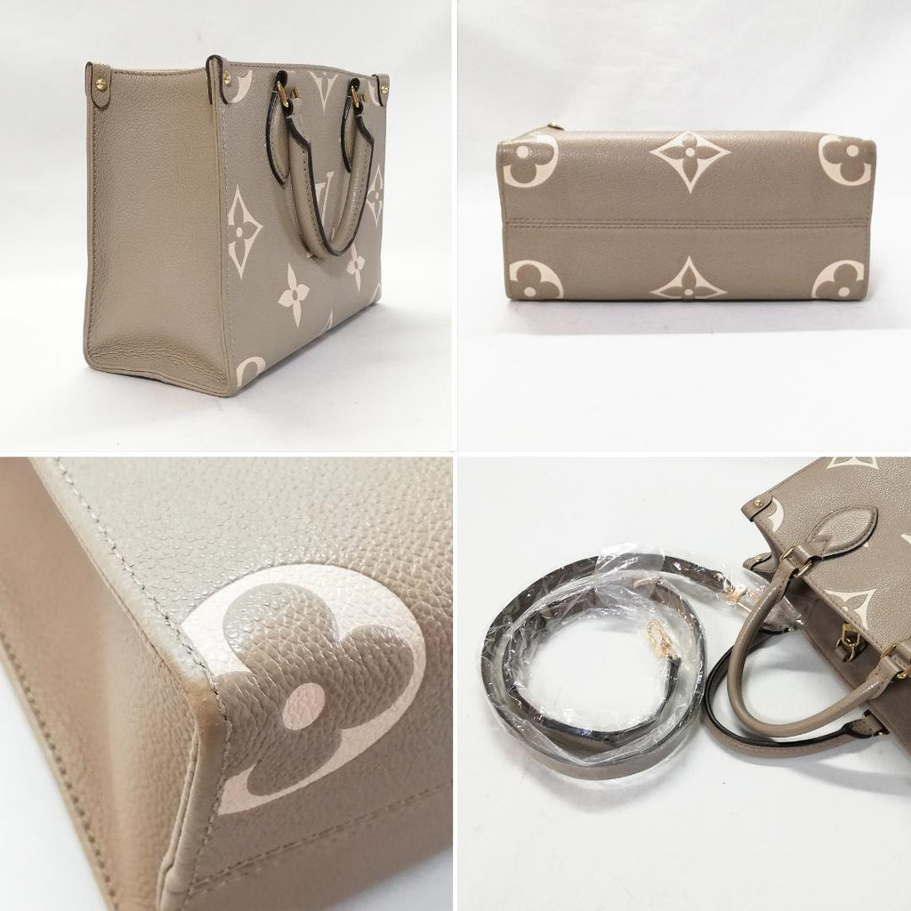 Louis Vuitton Class On The Go PM 2-Way Greige Tote Bag — view 3