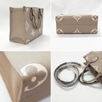 Louis Vuitton Class On The Go PM 2-Way Greige Tote Bag — view 3