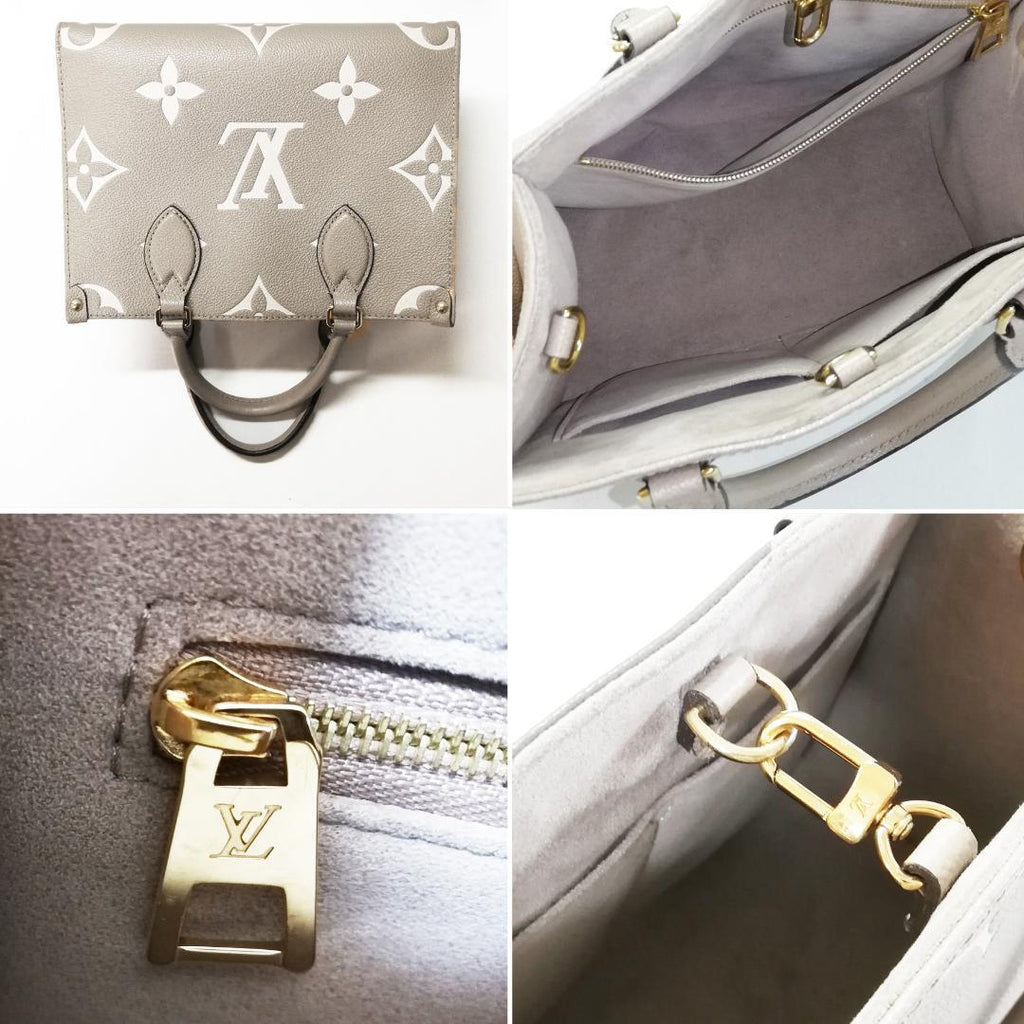 Louis Vuitton Class On The Go PM 2-Way Greige Tote Bag — view 4
