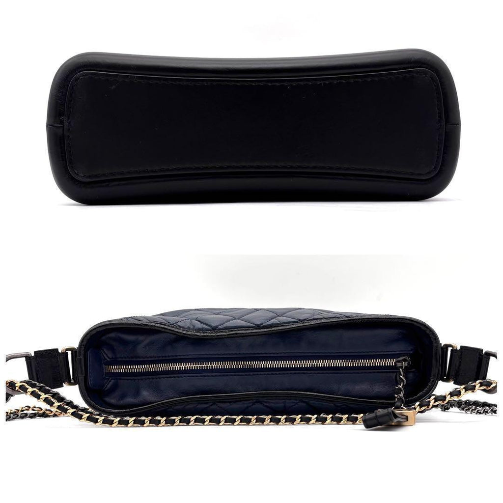 Chanel Gabrielle de Chanel Large Hobo Navy Black — view 5