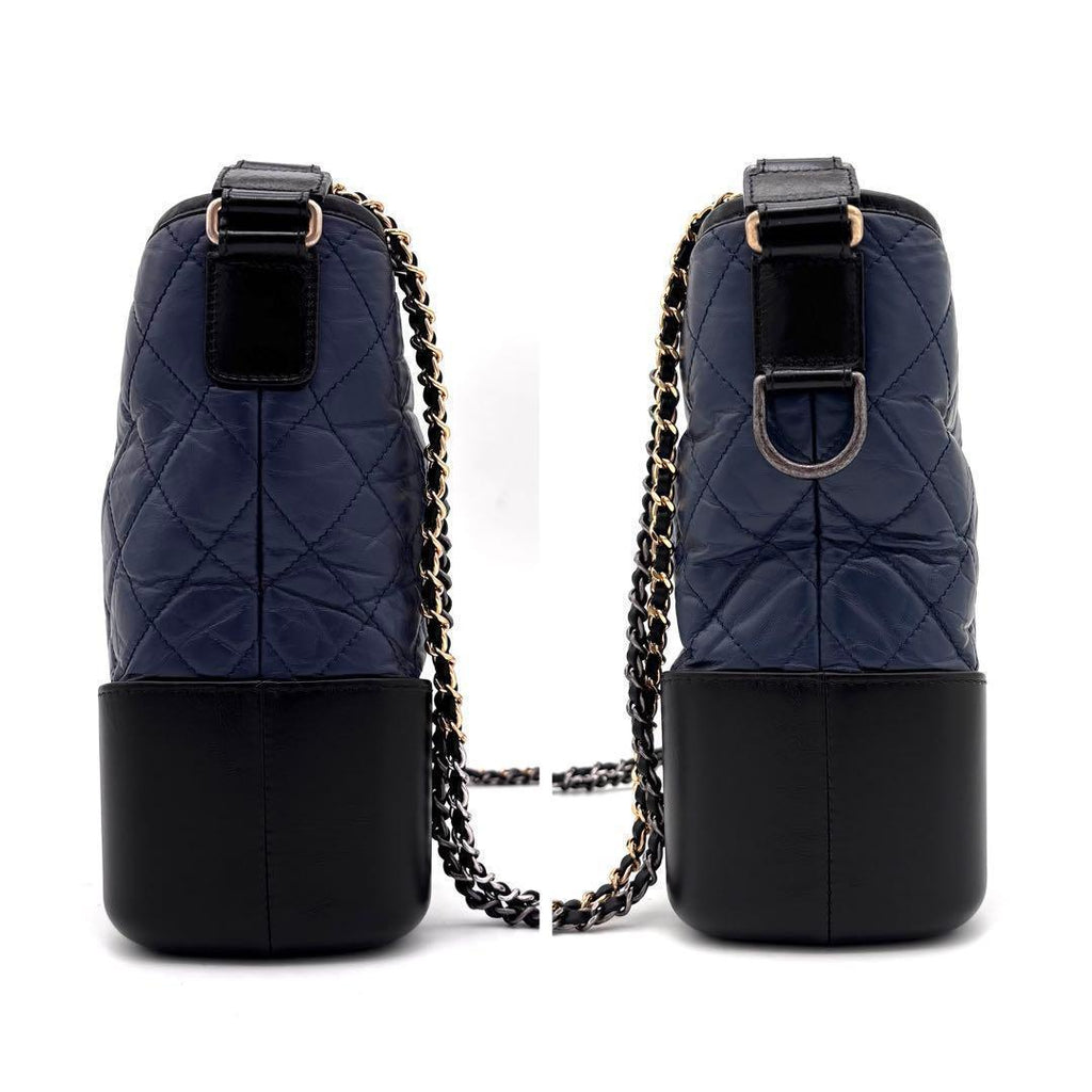 Chanel Gabrielle de Chanel Large Hobo Navy Black — view 6