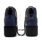 Chanel Gabrielle de Chanel Large Hobo Navy Black — view 6