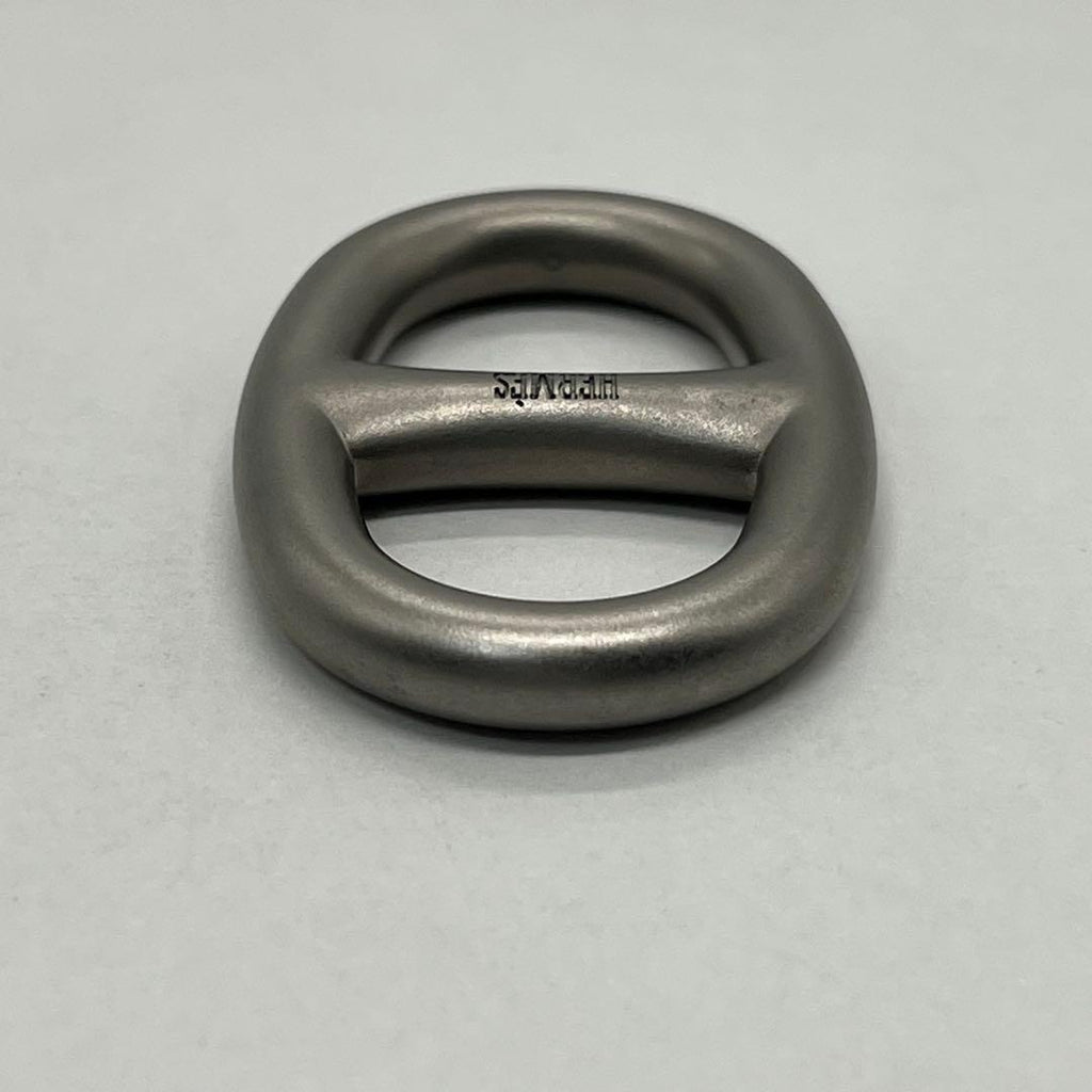 Hermes Chaine D'ancre Scarf Ring Silver — view 5