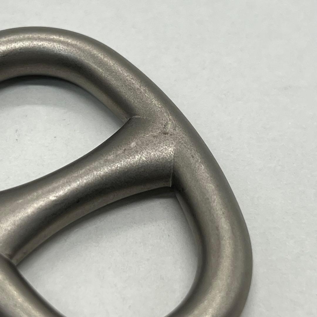 Hermes Chaine D'ancre Scarf Ring Silver — view 9