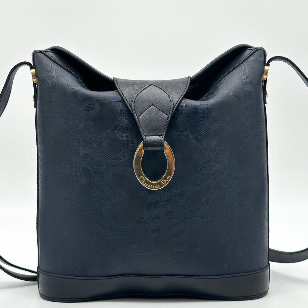 Dior Trotter Vintage Bucket Shoulder — view 4