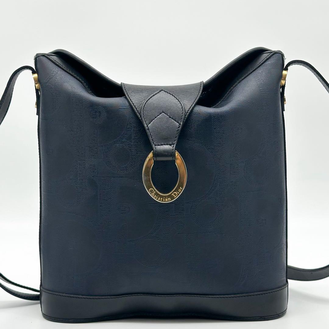 Dior Trotter Vintage Bucket Shoulder — view 4