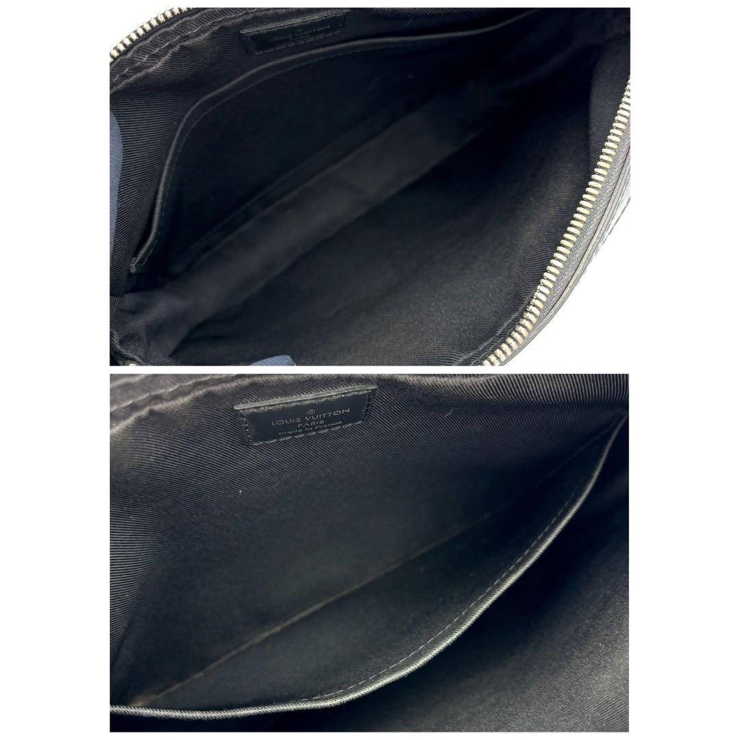 Louis Vuitton Damier Graphite Link Trio Messenger Black — view 6