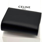 Celine Wallet Small Flap Triomphe Black — view 2