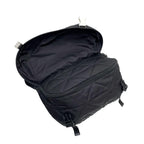 Prada Nylon Leather Padded Quilted Shoulder Bag Black — view 6