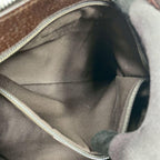 Gucci GG Shoulder Bag Brown Beige Leather Canvas — view 6