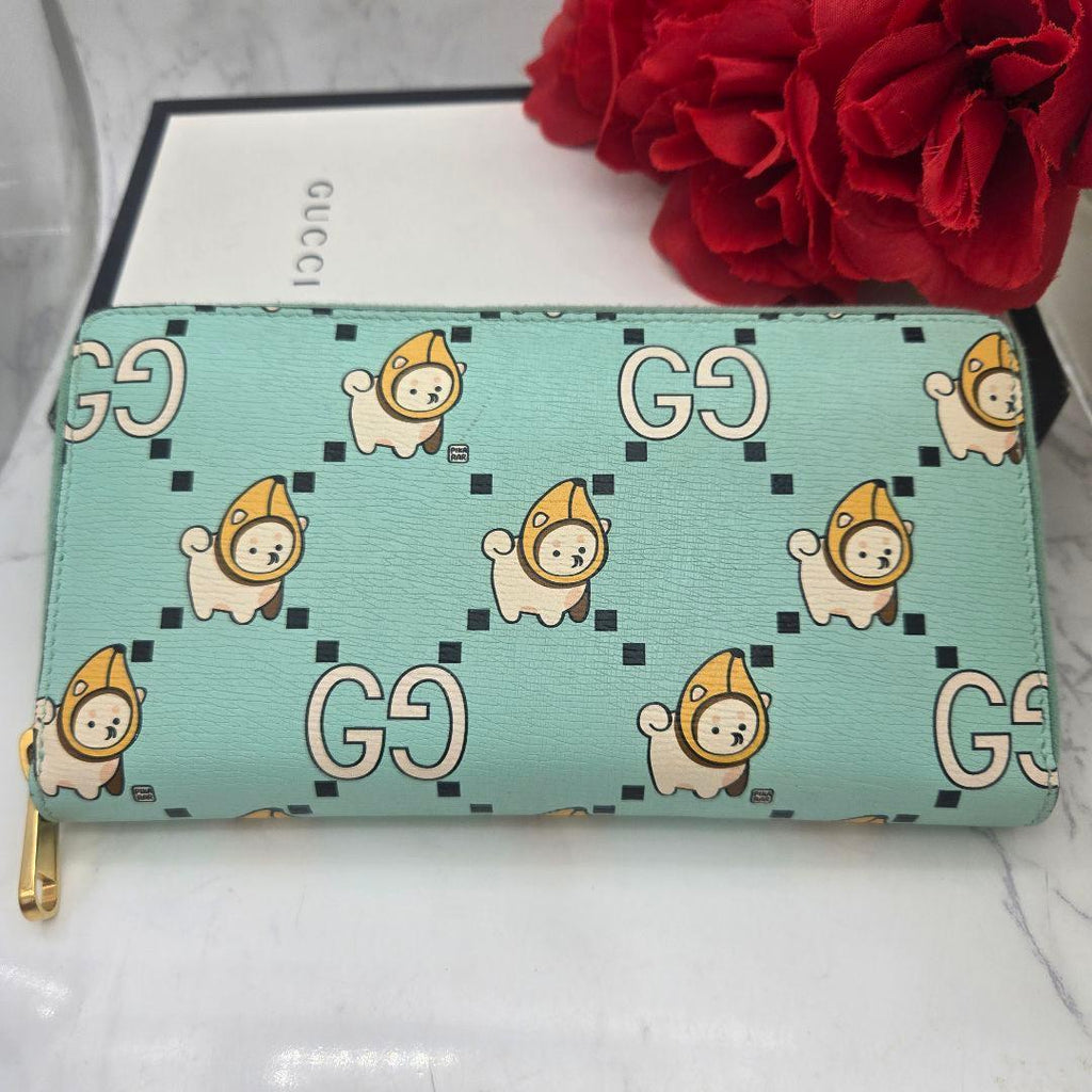 Gucci Wallet Animal Print Angela