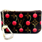 Louis Vuitton Takashi Murakami Collaboration Monogram Pochette Cles Cherry — view 3