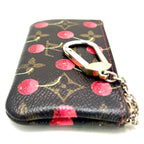 Louis Vuitton Takashi Murakami Collaboration Monogram Pochette Cles Cherry — view 4