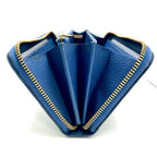Louis Vuitton Limited Lila Blue Empreinte Zippy Wallet — view 6