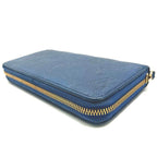 Louis Vuitton Limited Lila Blue Empreinte Zippy Wallet — view 8