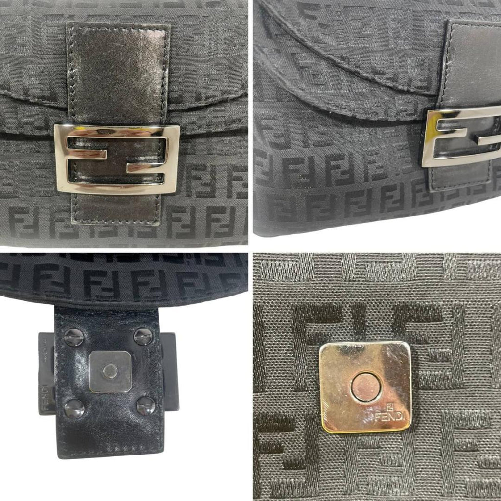 Fendi Bucket Bag Zucchino Canvas — view 7