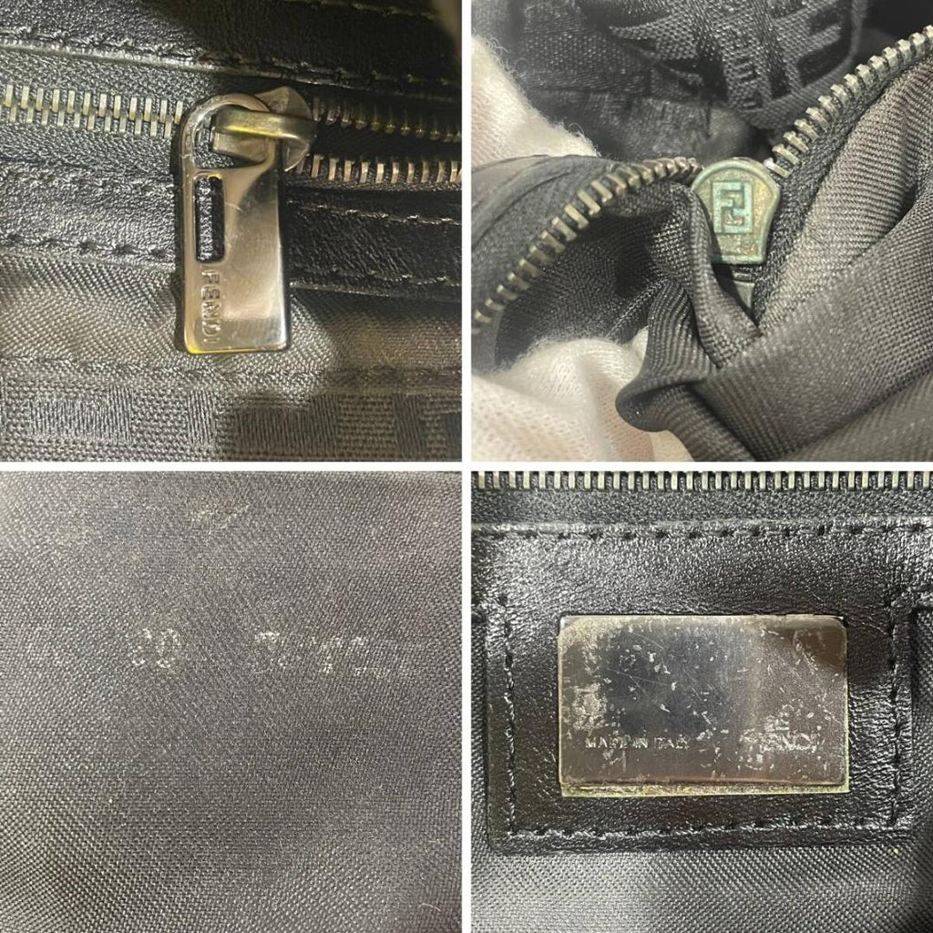 Fendi Bucket Bag Zucchino Canvas — view 8