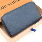 Louis Vuitton Zippy Wallet Empreinte Blue — view 2