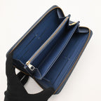 Louis Vuitton Zippy Wallet Empreinte Blue — view 3