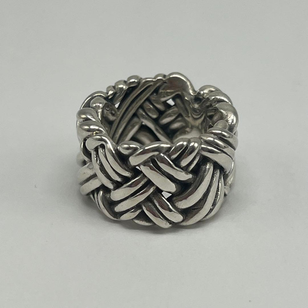 Bottega Veneta Intrecciato Ring — view 3