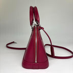 Louis Vuitton Alma BB Fuchsia Leather Handbag — view 4