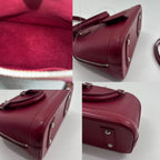 Louis Vuitton Alma BB Fuchsia Leather Handbag — view 8