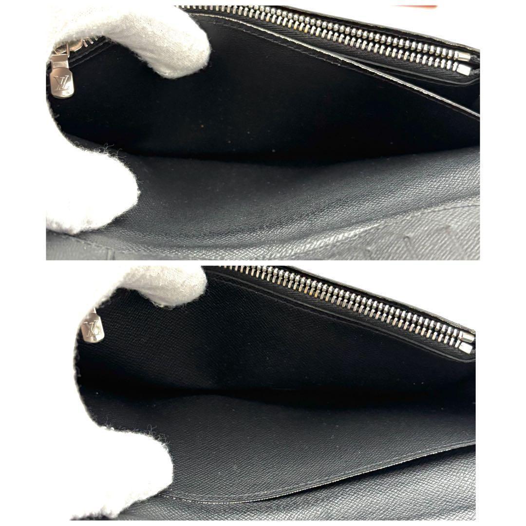 Louis Vuitton Epi Noir Black Portefeuille Brazza NM Wallet — view 5