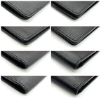 Louis Vuitton Epi Noir Black Portefeuille Brazza NM Wallet — view 8