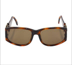 Chanel Side CC Logo Tortoiseshell Sunglasses Eyewear — view 3