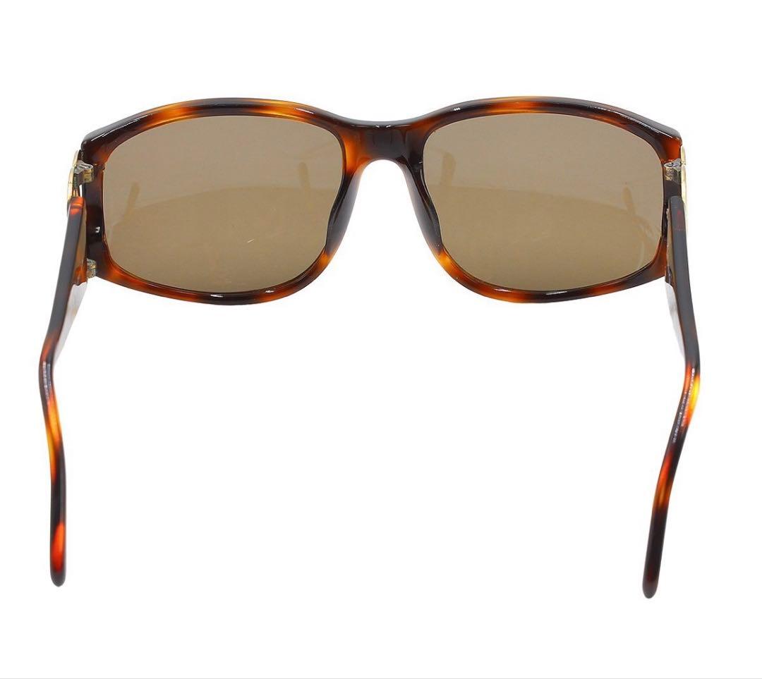 Chanel Side CC Logo Tortoiseshell Sunglasses Eyewear — view 4