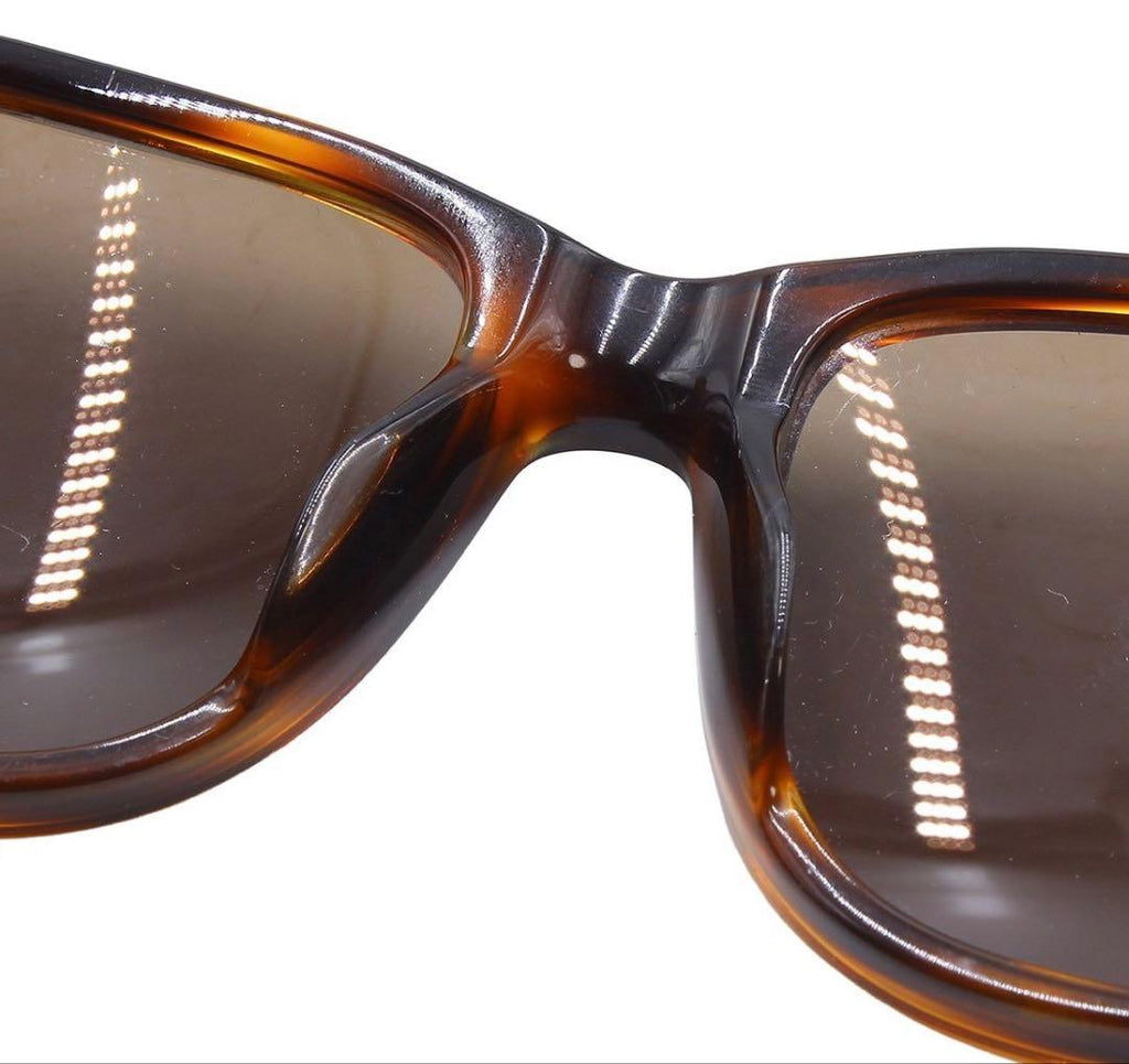 Chanel Side CC Logo Tortoiseshell Sunglasses Eyewear — view 8