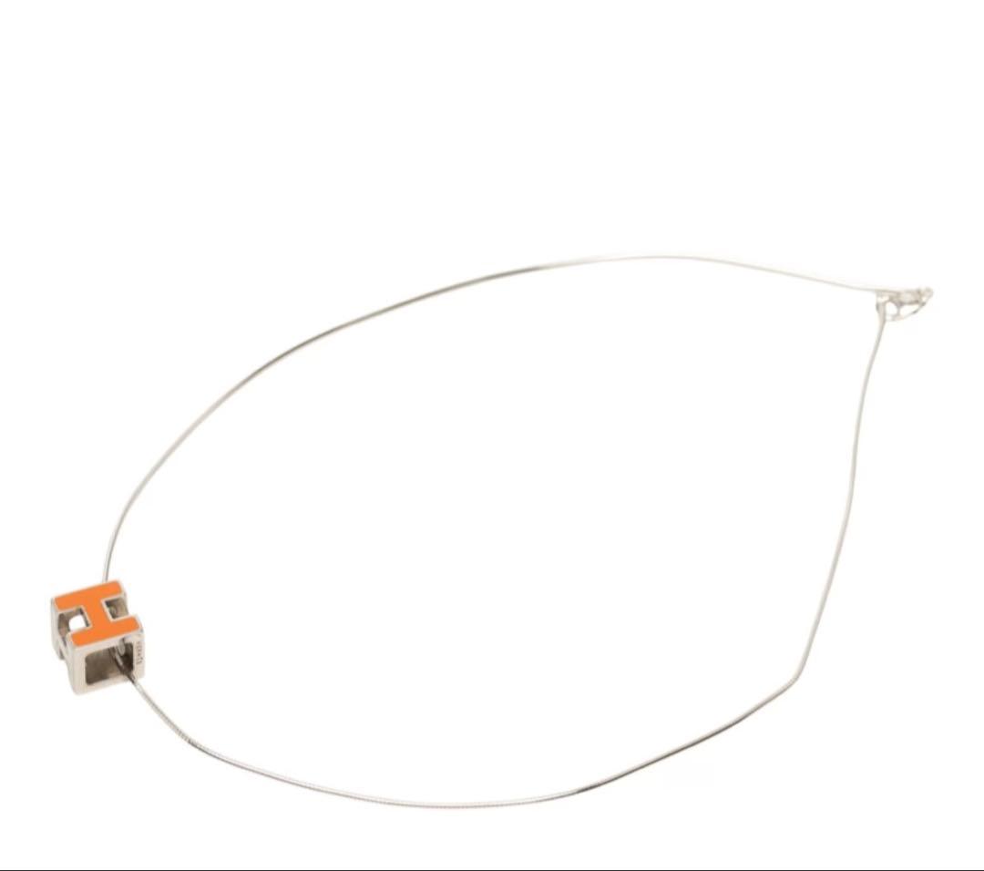 Hermes Cage de Ash Cube Necklace — view 4