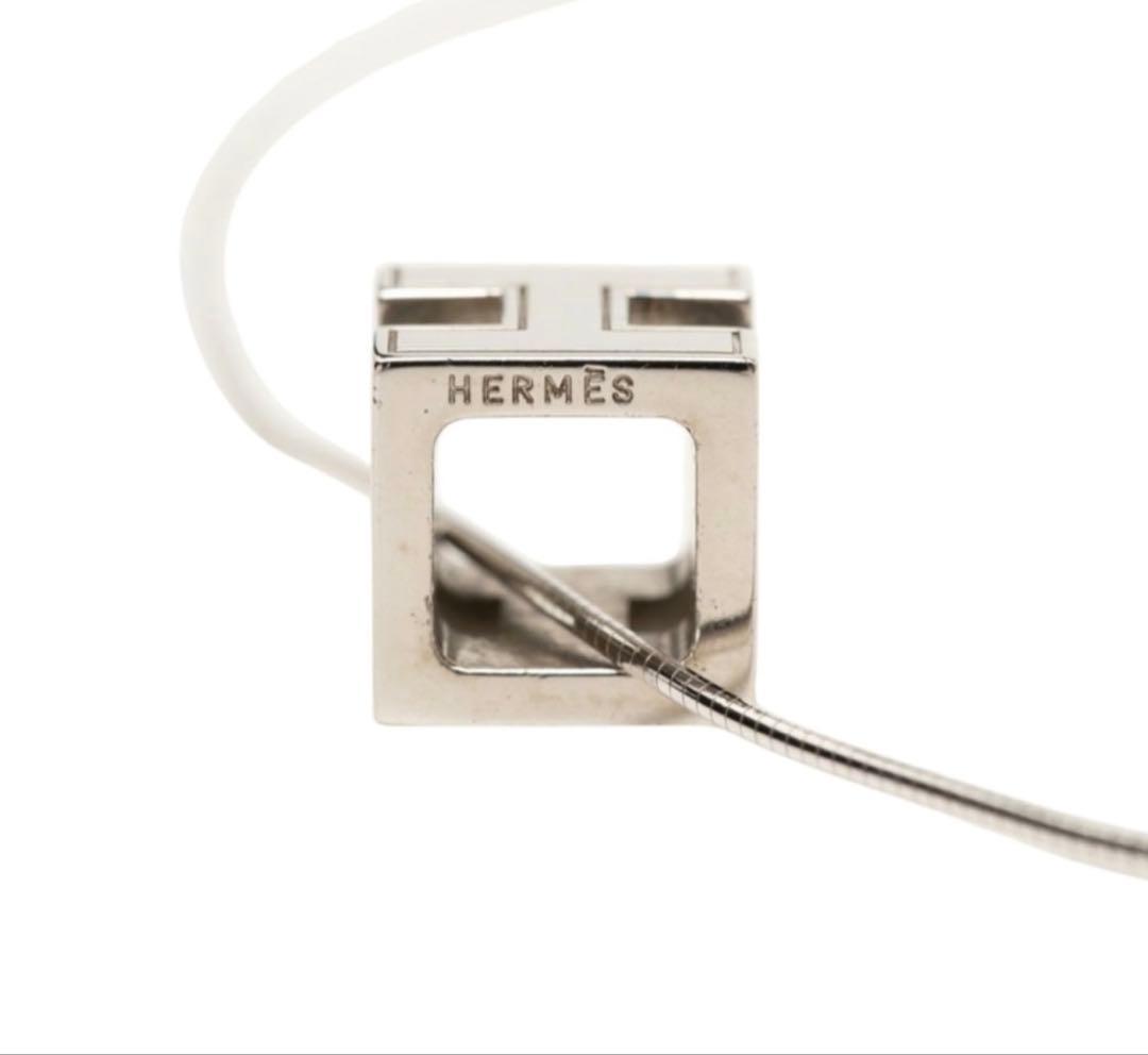 Hermes Cage de Ash Cube Necklace — view 5