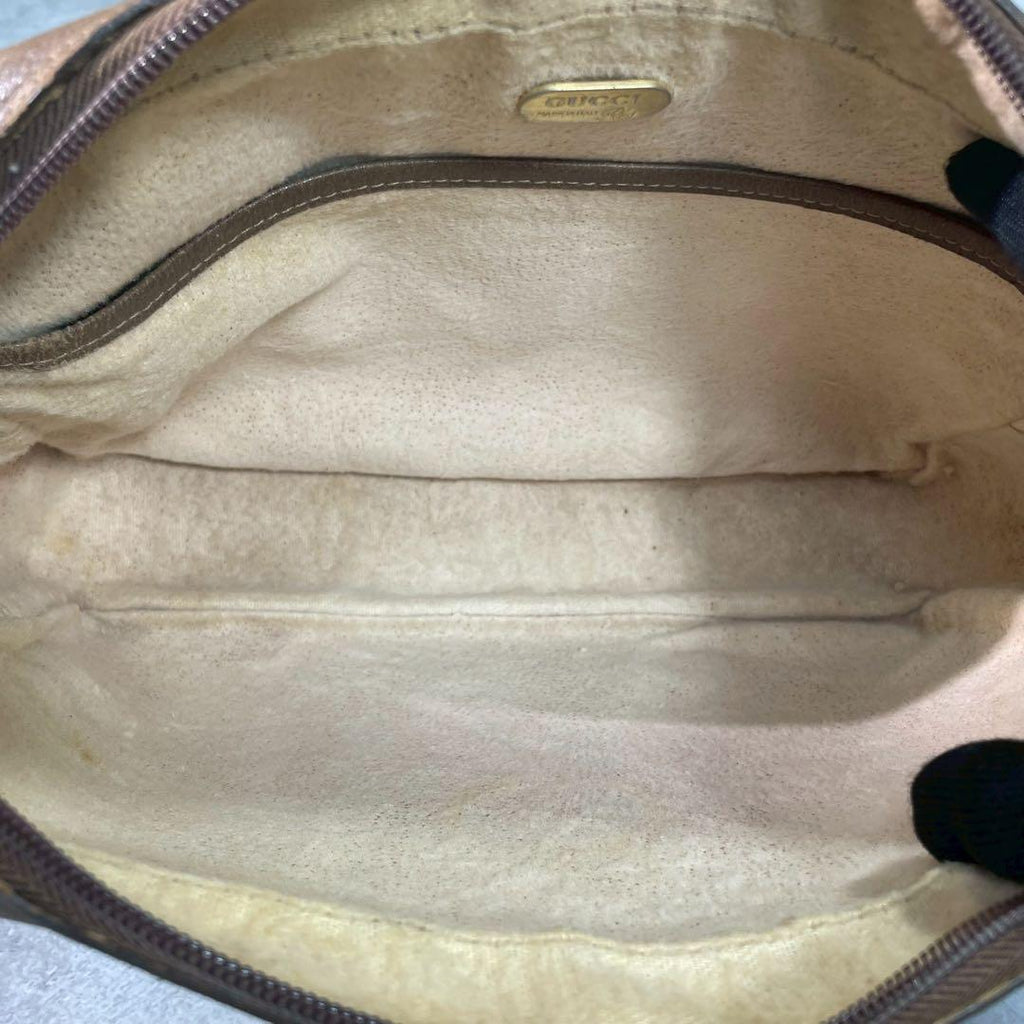 Gucci GG Clutch Brown Leather Second Logo — view 4