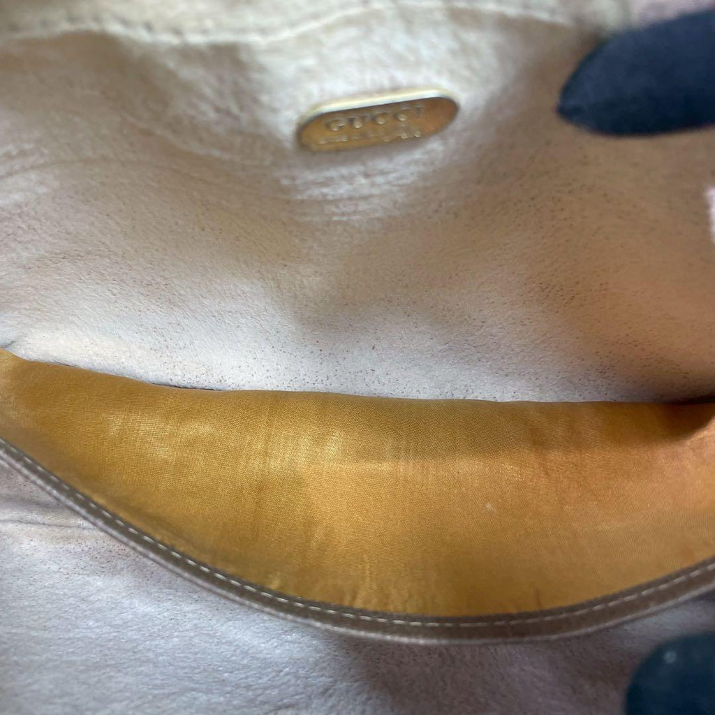 Gucci GG Clutch Brown Leather Second Logo — view 5