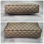 Gucci GG Clutch Brown Leather Second Logo — view 7