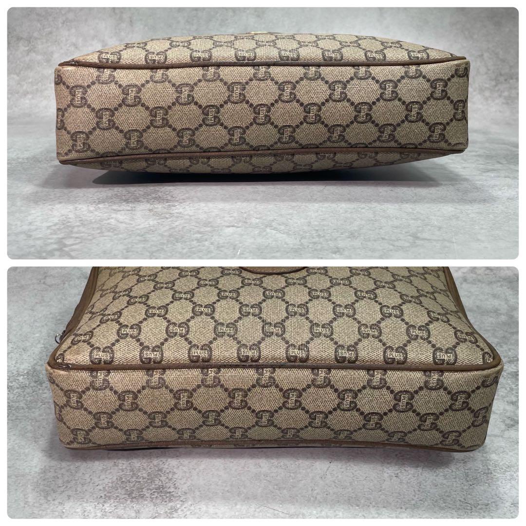Gucci GG Clutch Brown Leather Second Logo — view 7