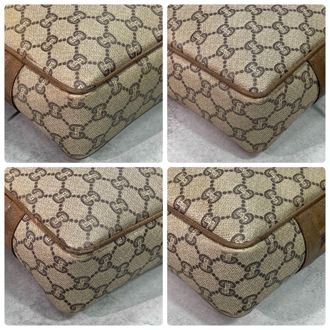 Gucci GG Clutch Brown Leather Second Logo — view 8