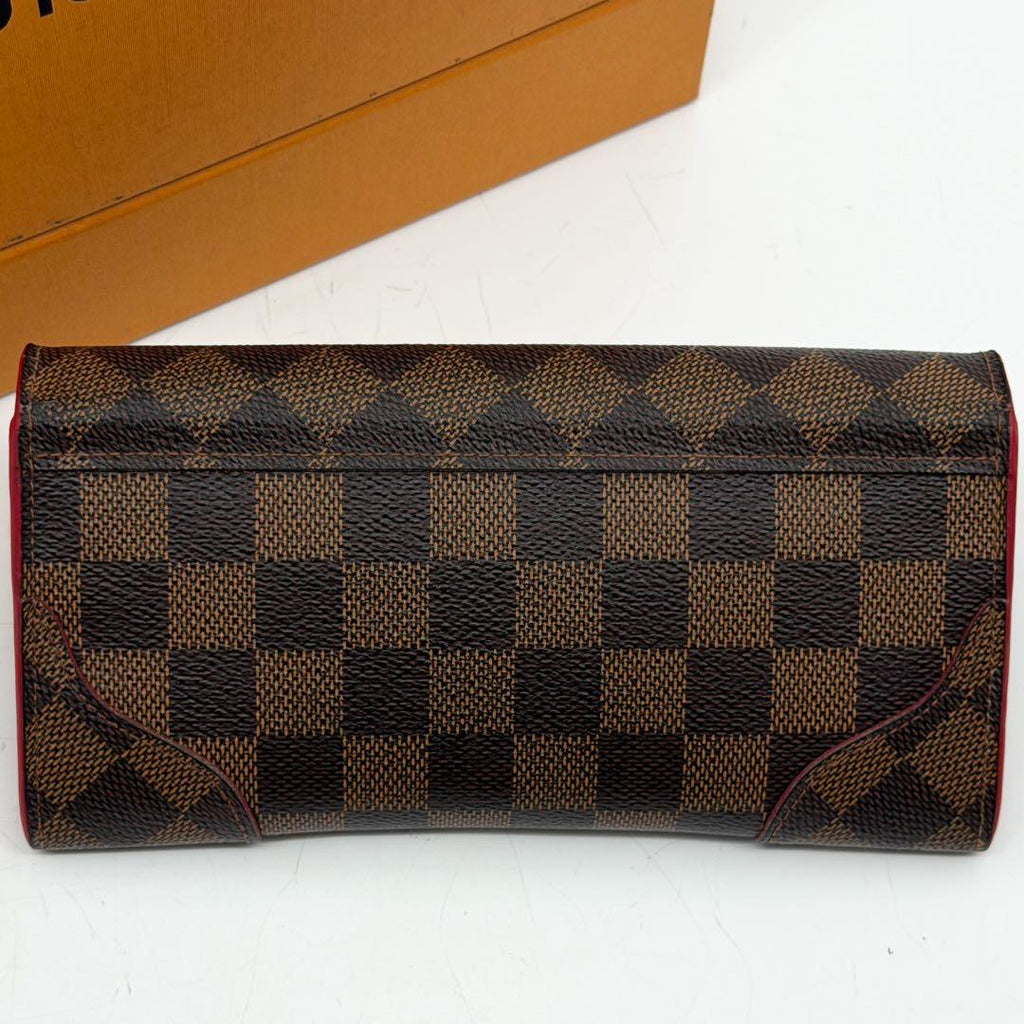 Louis Vuitton Portefeuille Kaisa Damier Red Wallet Rouge — view 3