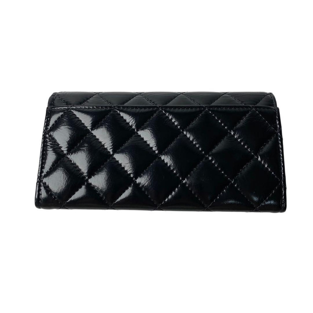Chanel Quilted Ap4261 Long Wallet Coco Mark — view 3