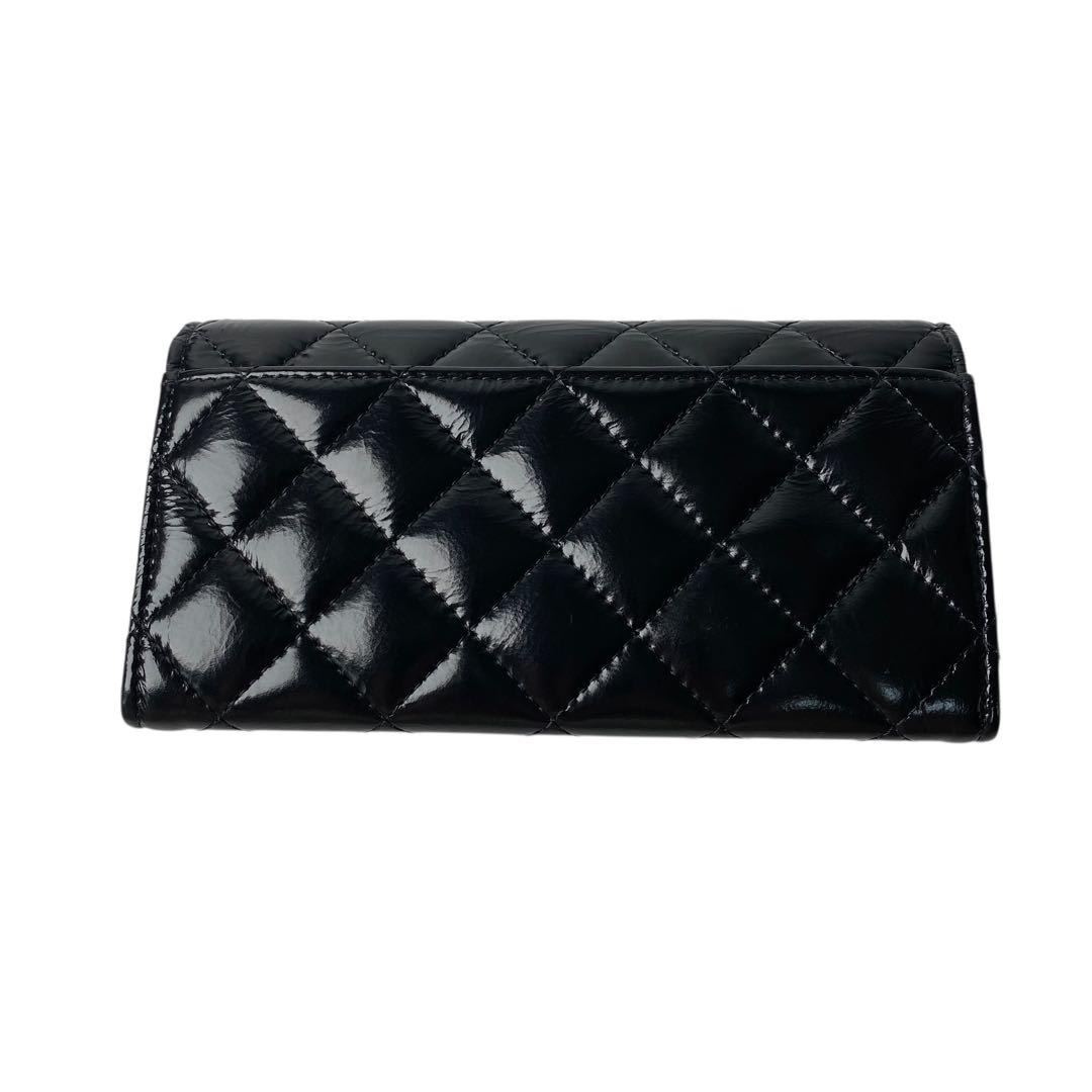 Chanel Quilted Ap4261 Long Wallet Coco Mark — view 3