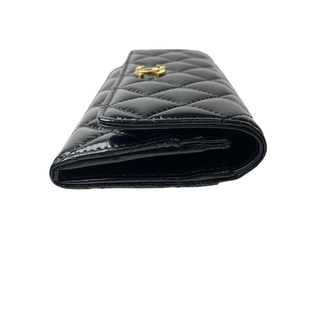 Chanel Quilted Ap4261 Long Wallet Coco Mark — view 5