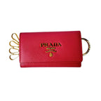 Prada Saffiano Leather Key Case 6 Key Holder — view 2