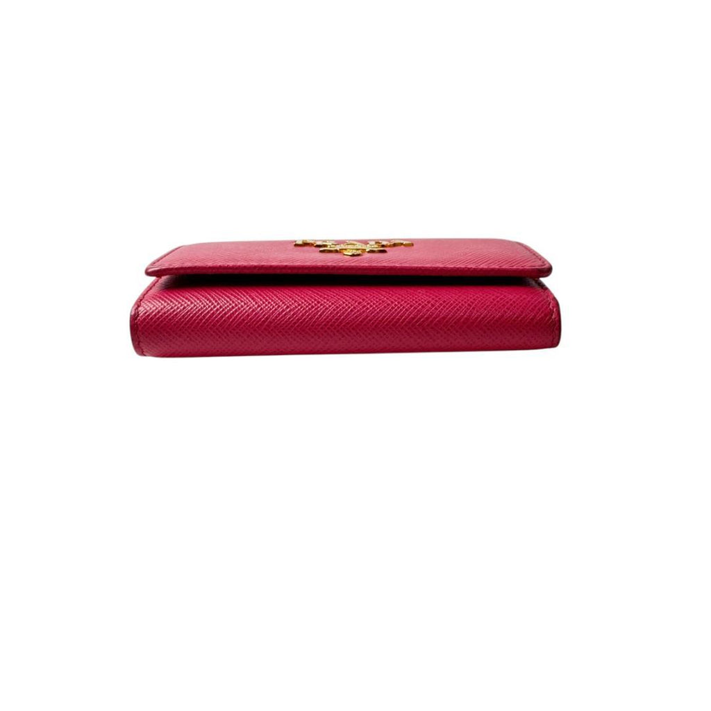 Prada Saffiano Leather Key Case 6 Key Holder — view 4